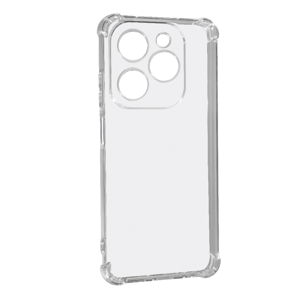Накладка WXD для Tecno SPARK GO 2024/POP 8/SPARK 20/SPARK 20C/infinix Smart 8/Hot 40iСилікон противоударний (прозорий)-0